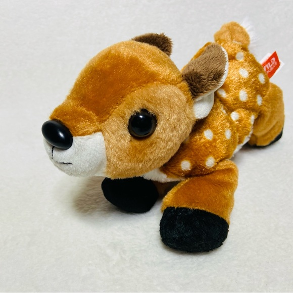 6” Wild Republic Fawn Plush Cute Baby Deer Plush + Aurora Deer Plushes - Picture 2 of 9